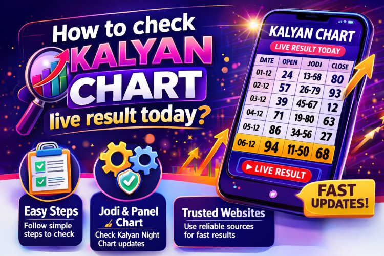 How to check Kalyan Chart live result today?
