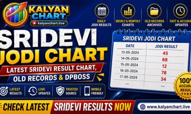 Sridevi Jodi Chart | Latest Sridevi Result Chart, Old Records & dpboss